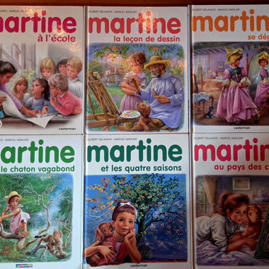 Set di 6 libri Martine – Casterman