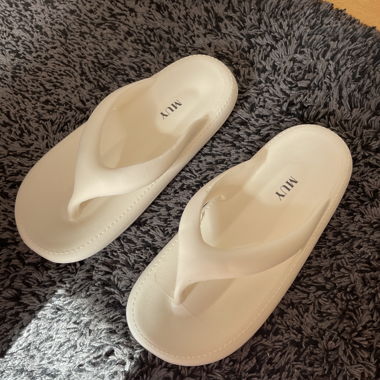 White Sandals 39/40
