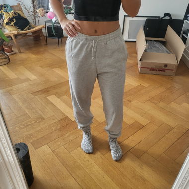 Pantalone sportivo Topshop (grigio chiaro)