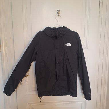 North Face rain jacket black