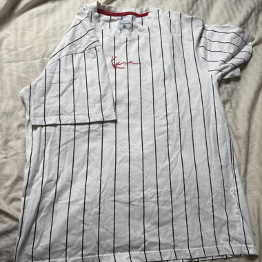 T-shirt a righe Karl Kani