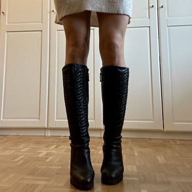 Bottes en cuir / Lederstiefel