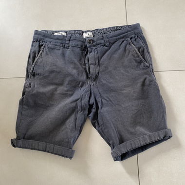 Short en chino bleu
