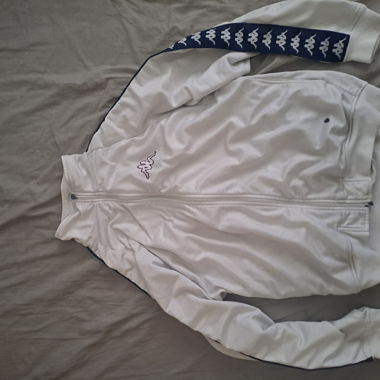 White Kappa trainer jacket