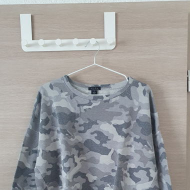 Glitter Camouflage Sweater