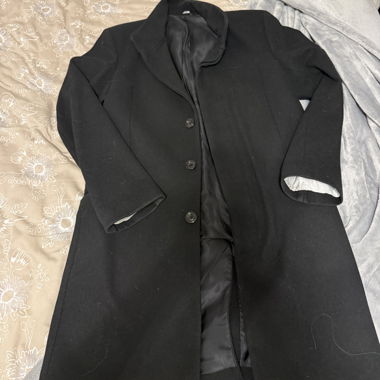 Black Coat from Mango