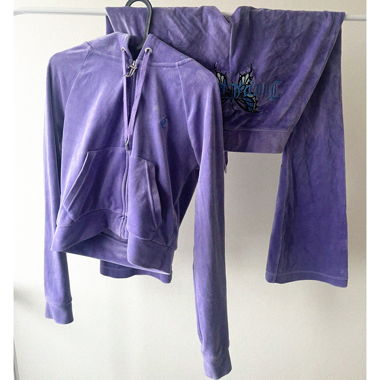 Juicy Couture Limited Purple velour Butterfly set