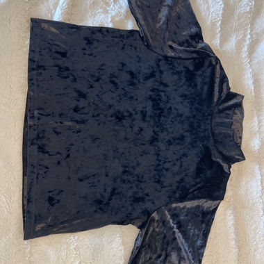 t-shirt noir doux