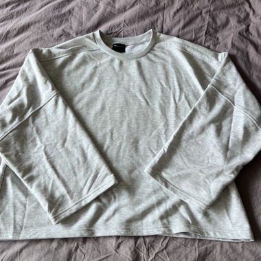 Felpa ASOS Design grigia