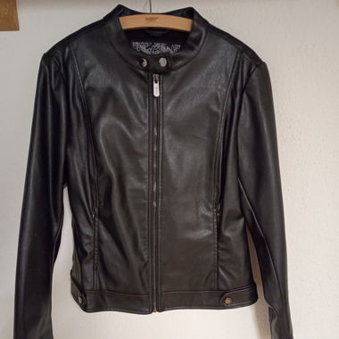 Lederjacke 