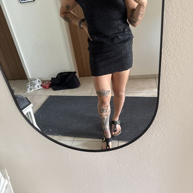Glitzer Kleid von Zara