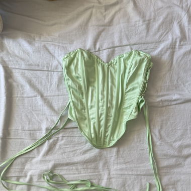 Grüner Corset