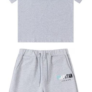 Trapstar graues Shorts-Set