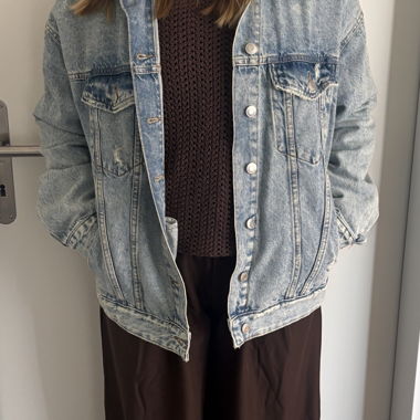 Giacca di jeans Bershka