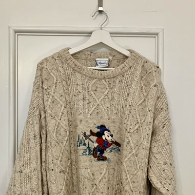 Original Vintage Disney World Paris Pullover 