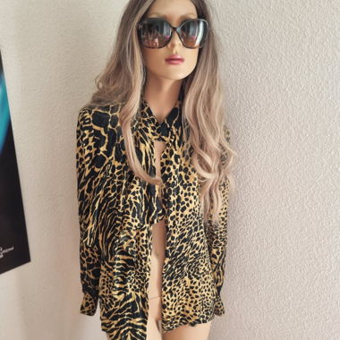 Blouse 100% soie vintage