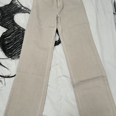 Stradivarius Jeans in Beige, Grösse 36