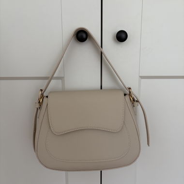 Beige Handbag