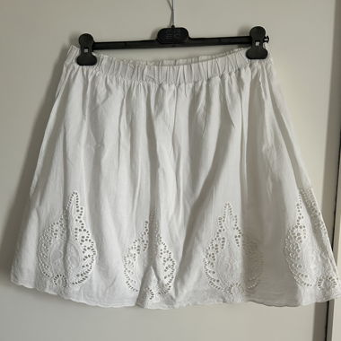 Jupe légère blanche 