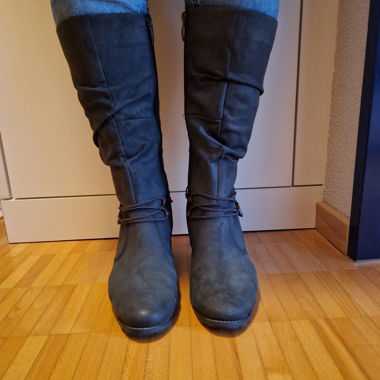 Tamaris Stiefel, blau