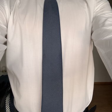 Cravate bleu marine Brice - slim