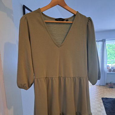 Minikleid sage green