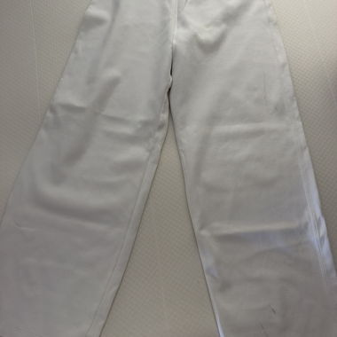 Weisse Casual Hose