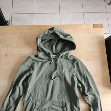 Grüner Hoodie
