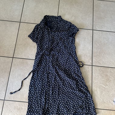 Floral short-sleeve dress