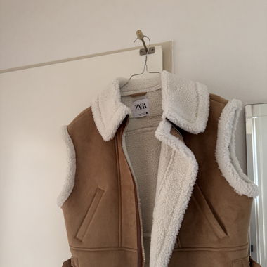 Gilet style sherling
