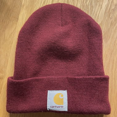 carhartt Mütze dunkelrot