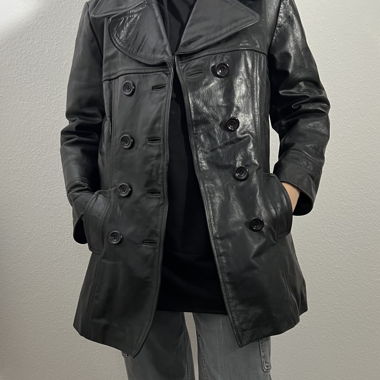 Lederjacke imitat