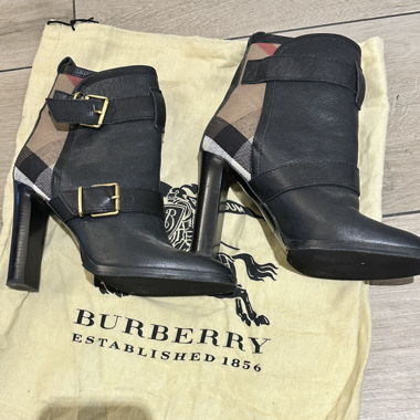 Boots Burberry à talons