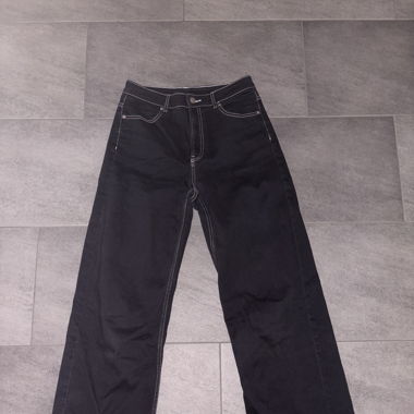 Schwarze Baggy Hosen