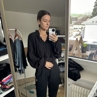 Baumwollbluse