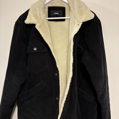 *PULL&BEAR TRUCKER JACKET WITH TEDDY LINING* Gr.L