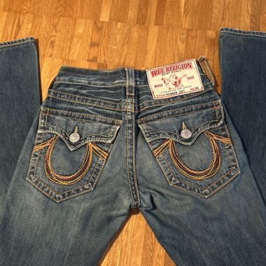 Vintage True Religion Rainbow Joey Jeans