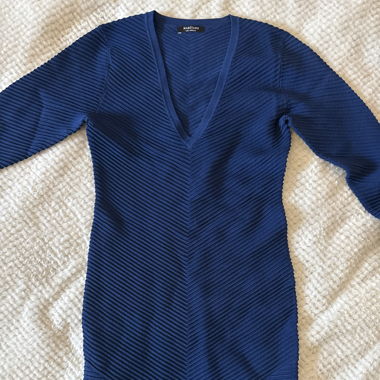 Marciano Blue Knit Dress