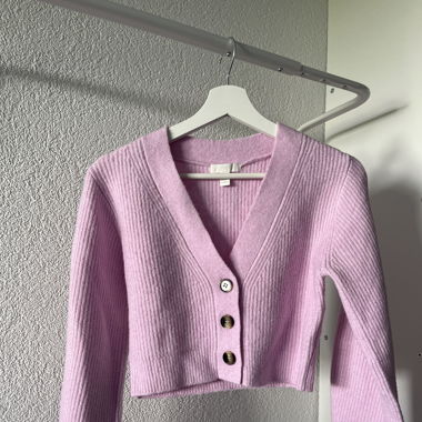 Cardigan rose 