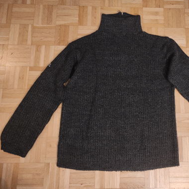 Pull homme bon état gris foncé, L