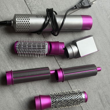 Hot air styler with attachments