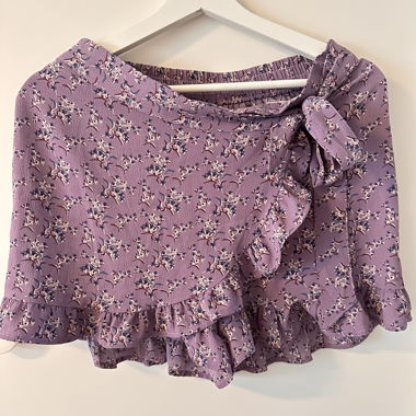 Lilac Floral Skirt