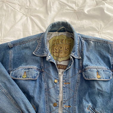 Vintage jeans jacked