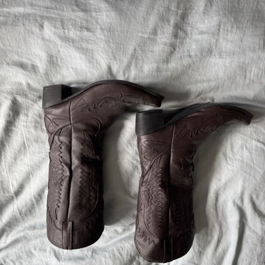 Brown Santiag Boots