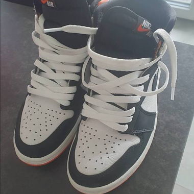 Nike Jordan arancio bianco nero Taglia 39