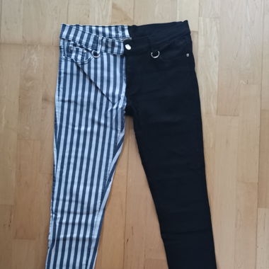 Pantalon en Tissu Punk Alternative Banned