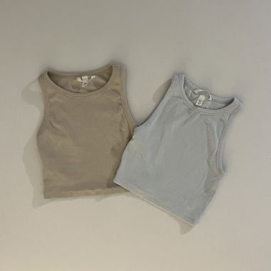 H&M Ribbed Tank Top Set