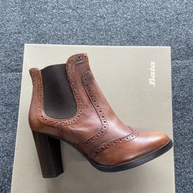 Bottines cuir
