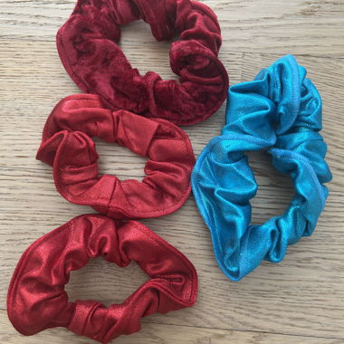 Set di 4 Scrunchies