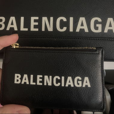 Balenciaga Kartenetui mit Reissverschluss